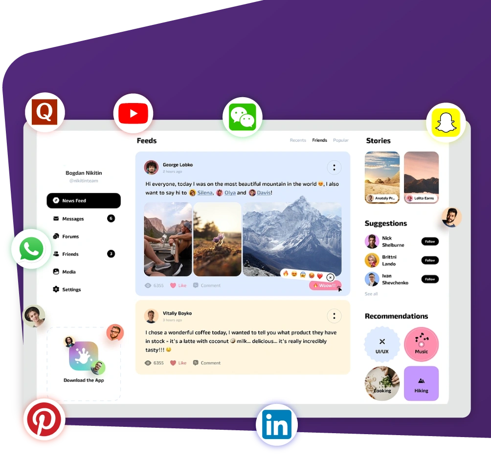 Scraping-Data-From-Popular-Social-Media-Websites