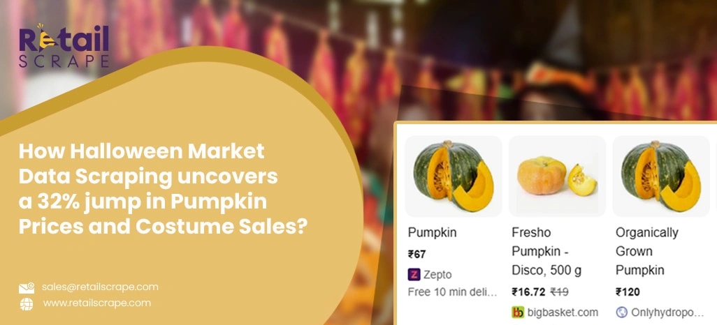 How Halloween Market Data Scraping uncovers a 32% jump in Pumpkin Prices and Costume Sales?