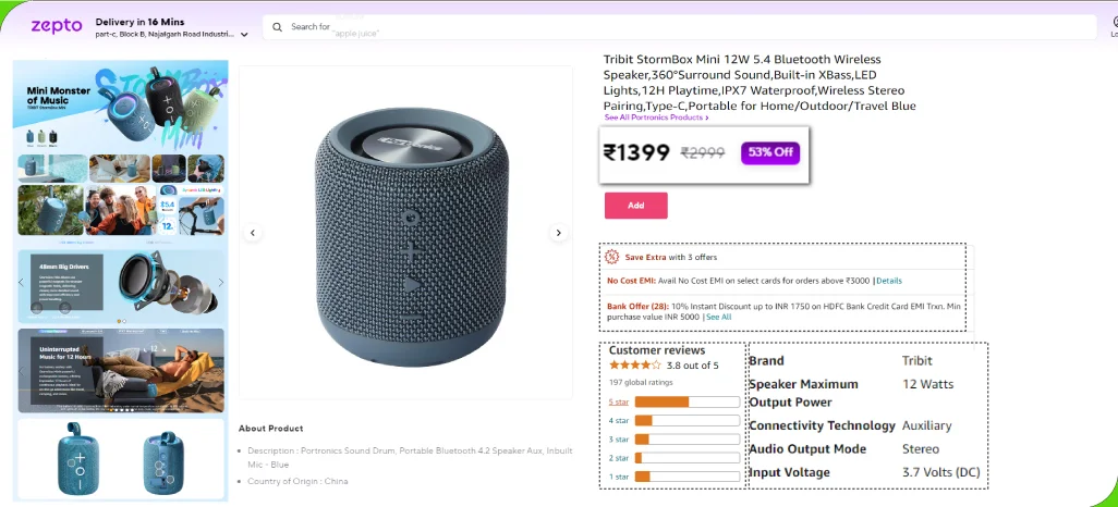 Analyzing-Data-from-Scraped-Zepto-Listings