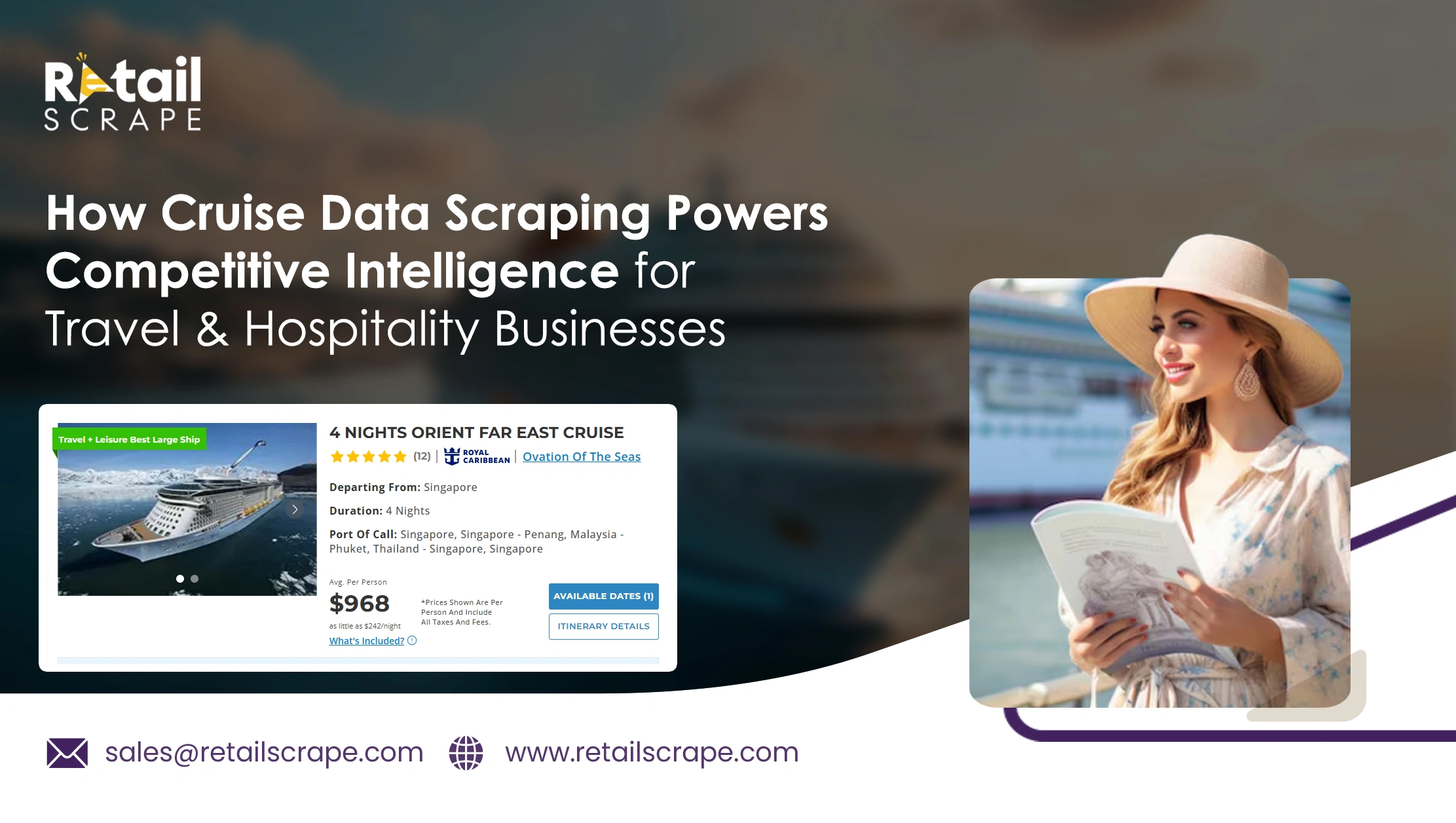 How Cruise Data Scraping Powers Competitive Intelligence for Travel & Hospitality Businesses