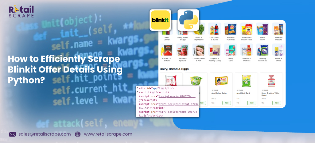 How to Efficiently Scrape Blinkit Offer Details Using Python