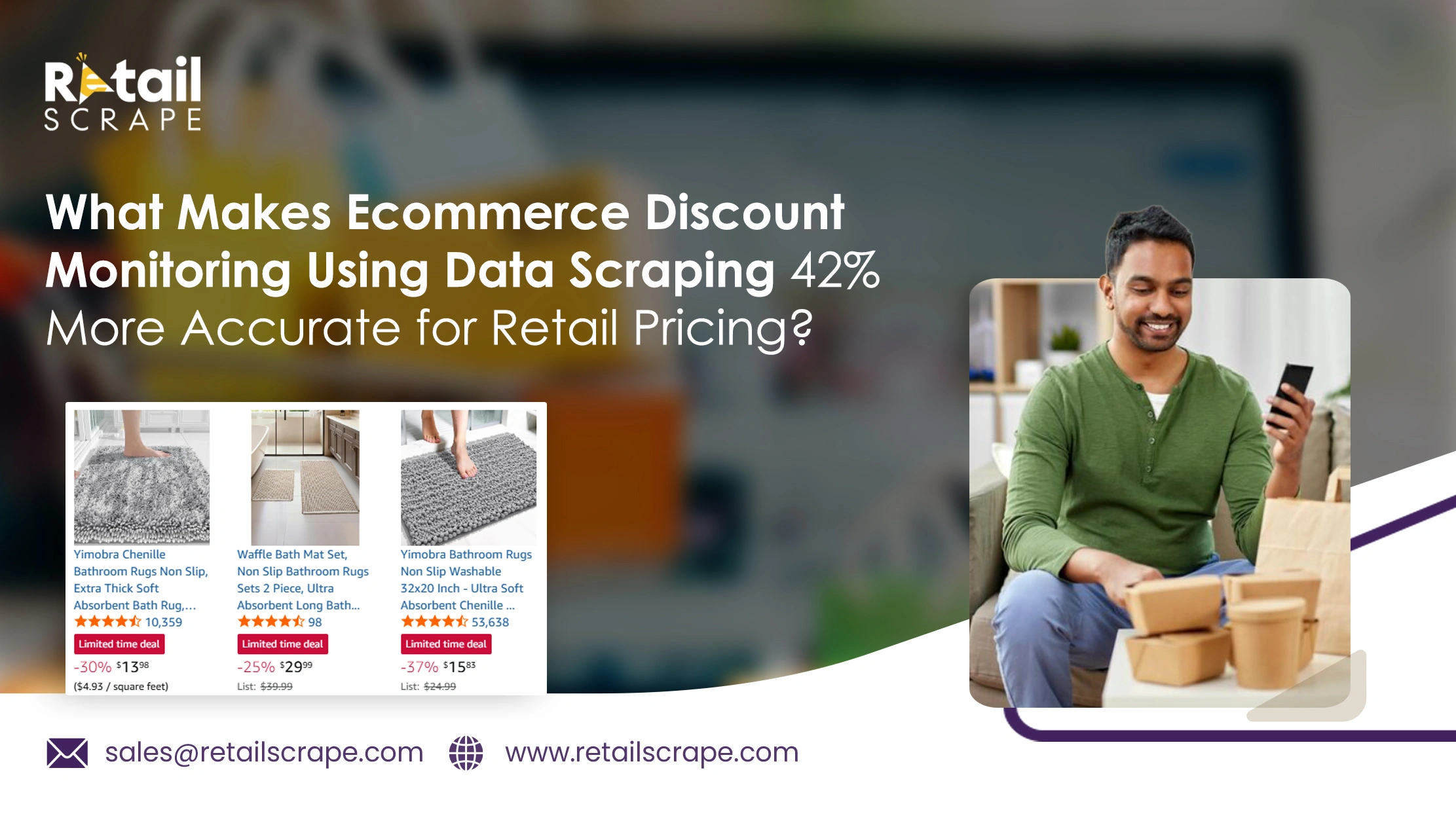 What Makes Ecommerce Discount Monitoring Using Data Scraping 42% More Accurate for Retail Pricing?