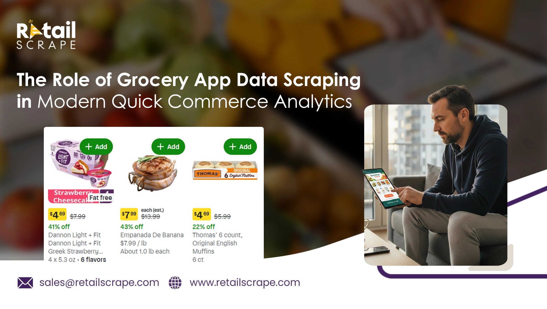 The Role of Grocery App Data Scraping in Modern Quick Commerce Analytics