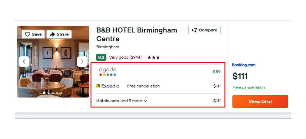 Hotel Price Comparison Intelligence Dataset