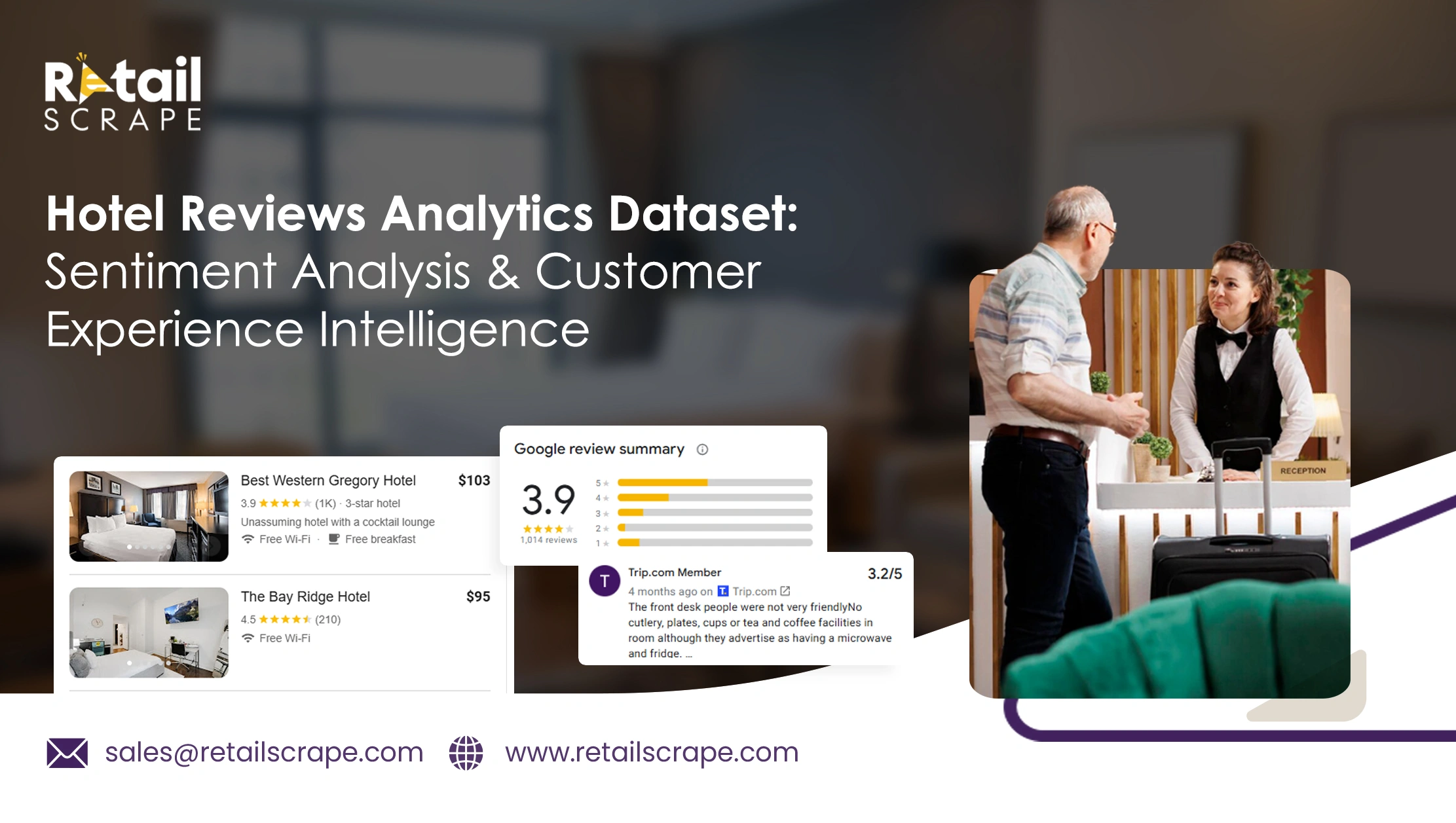 Hotel Reviews Analytics Dataset: Sentiment Analysis & Customer Experience Intelligence