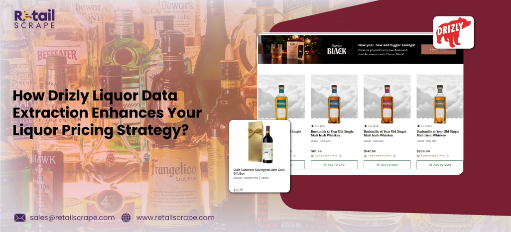 How Drizly Liquor Data Extraction Enhances Your Liquor Pricing Strategy
