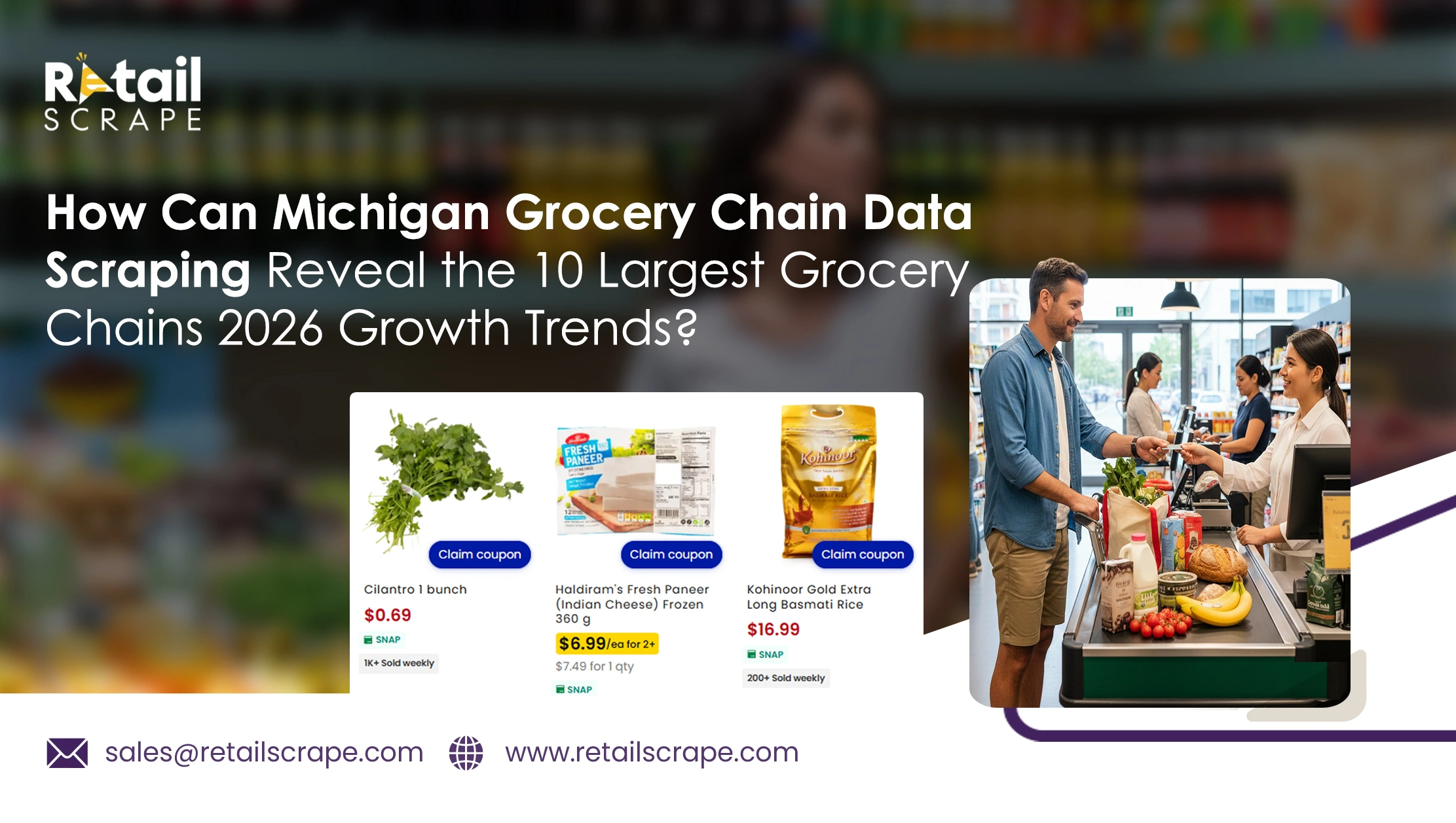 How Can Michigan Grocery Chain Data Scraping Reveal the 10 Largest Grocery Chains’ 2026 Growth Trends?