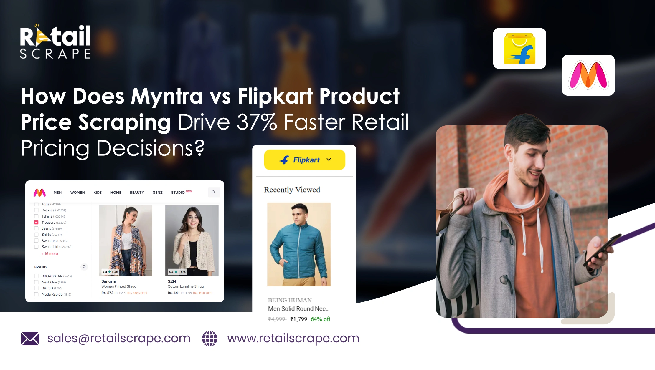 How Does Myntra vs Flipkart Product Price Scraping Drive 37% Faster Retail Pricing Decisions?  