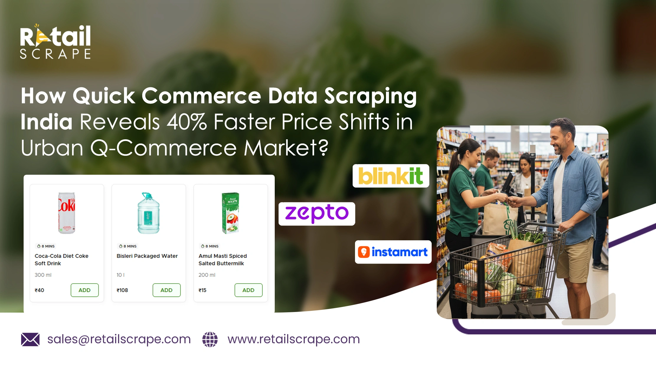 How Quick Commerce Data Scraping India Reveals 40% Faster Price Shifts in Urban Q-Commerce Market?