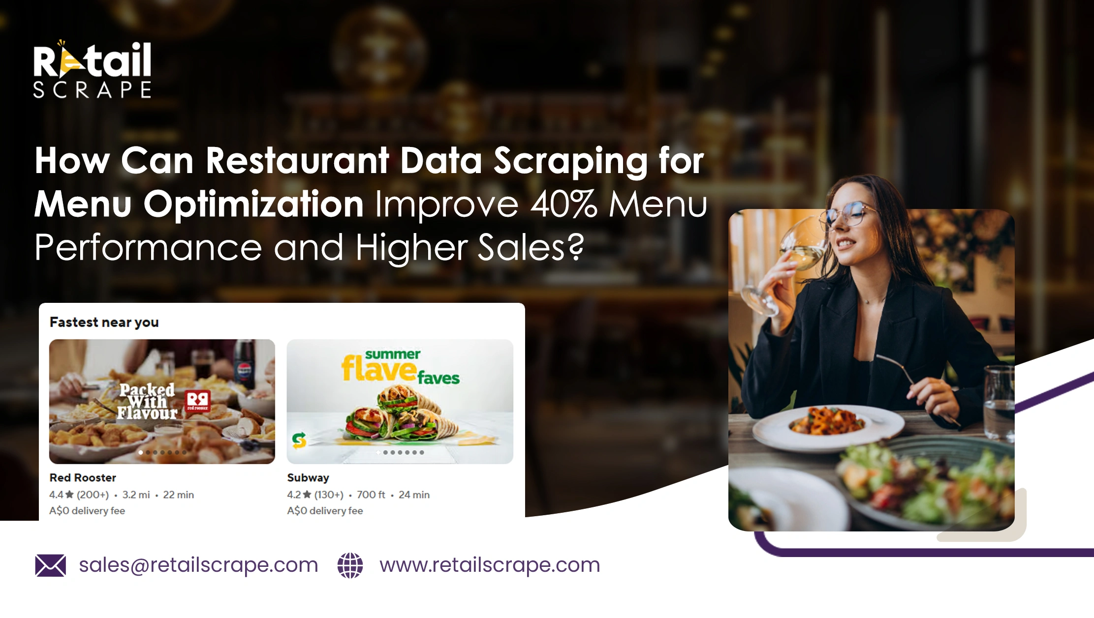 How Can Restaurant Data Scraping for Menu Optimization Improve 40% Menu Performance and Higher Sales?  