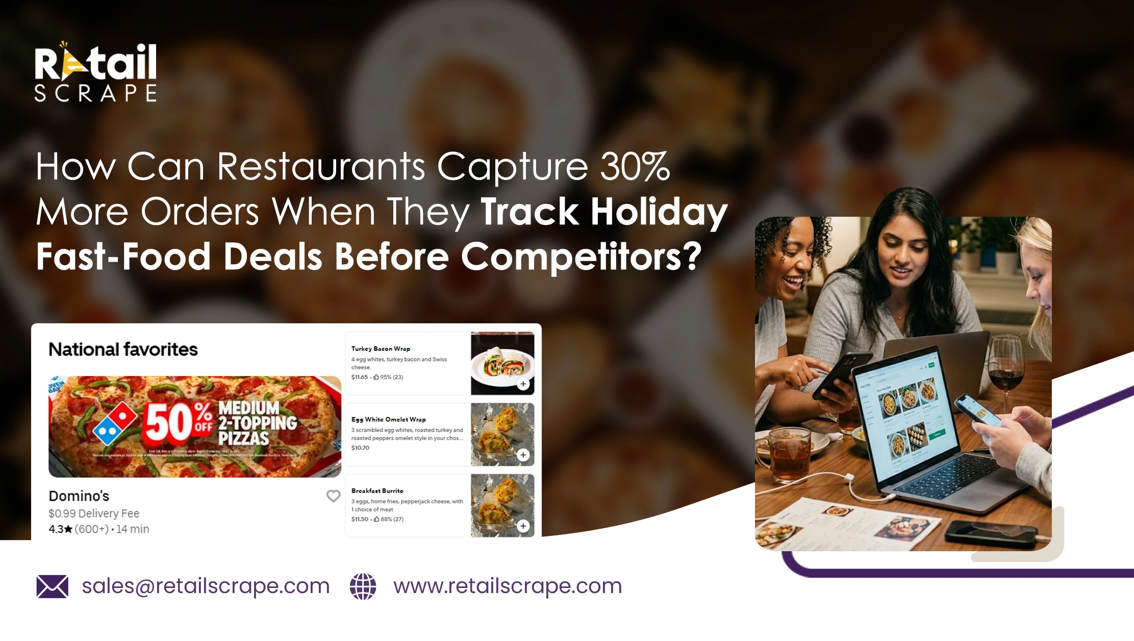 How Can Restaurants Capture 30% More Orders When They Track Holiday Fast-Food Deals Before Competitors?