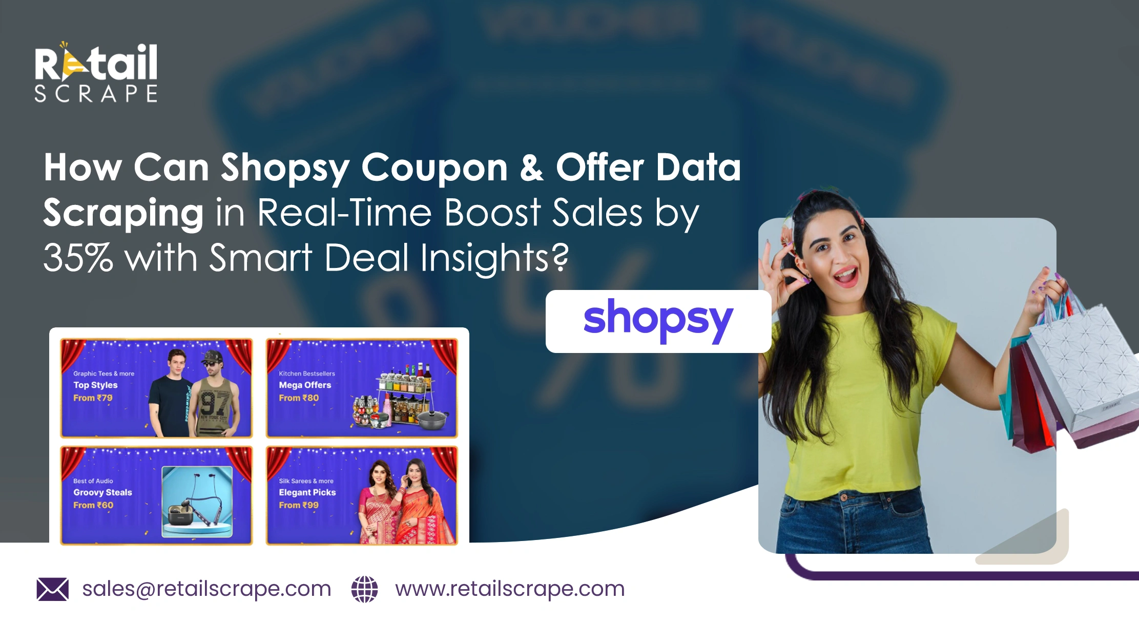 How Can Shopsy Coupon & Offer Data Scraping in Real-Time Boost Sales by 35% with Smart Deal Insights?