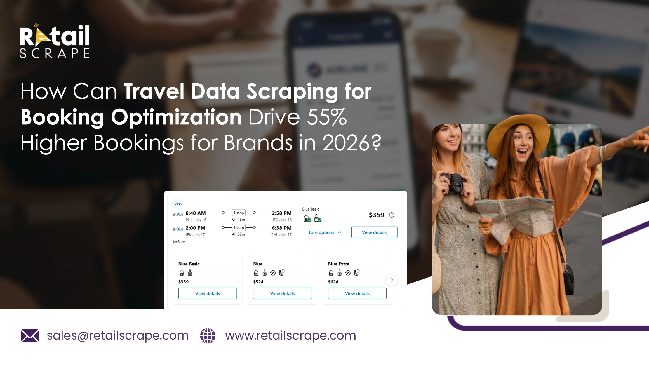 How Can Travel Data Scraping for Booking Optimization Drive 55% Higher Bookings for Brands in 2026?