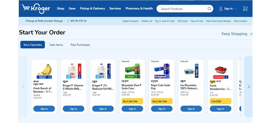 Weekly Promotions and Competitive Pricing Adjustments Across Markets