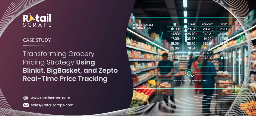  Transforming Grocery Pricing Strategy Using Blinkit, BigBasket, and Zepto Real-Time Price Tracking