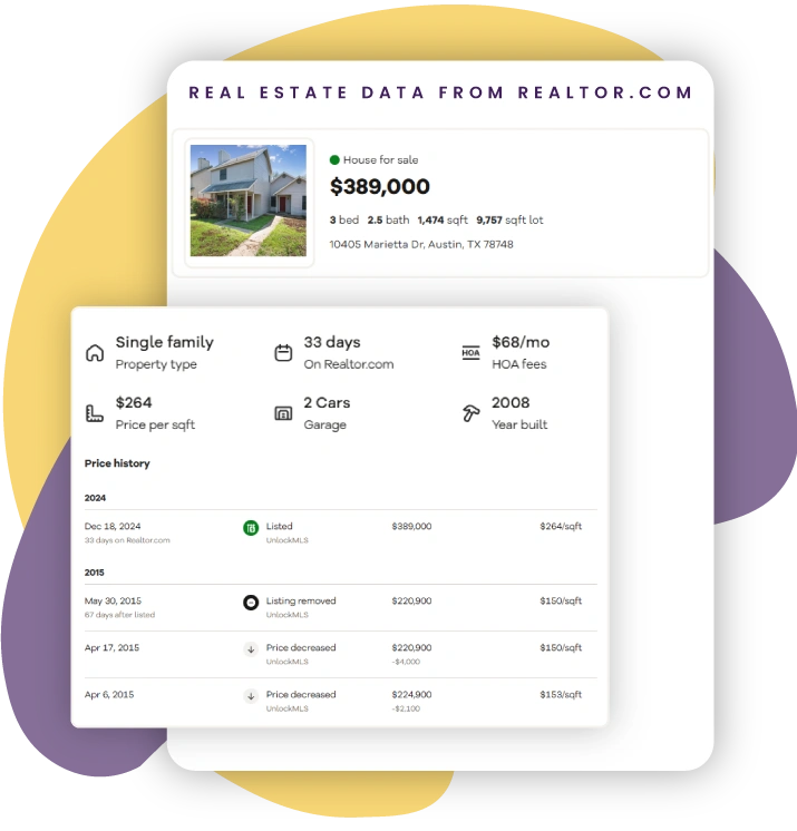 Extract Real Estate Data From Realtor.com