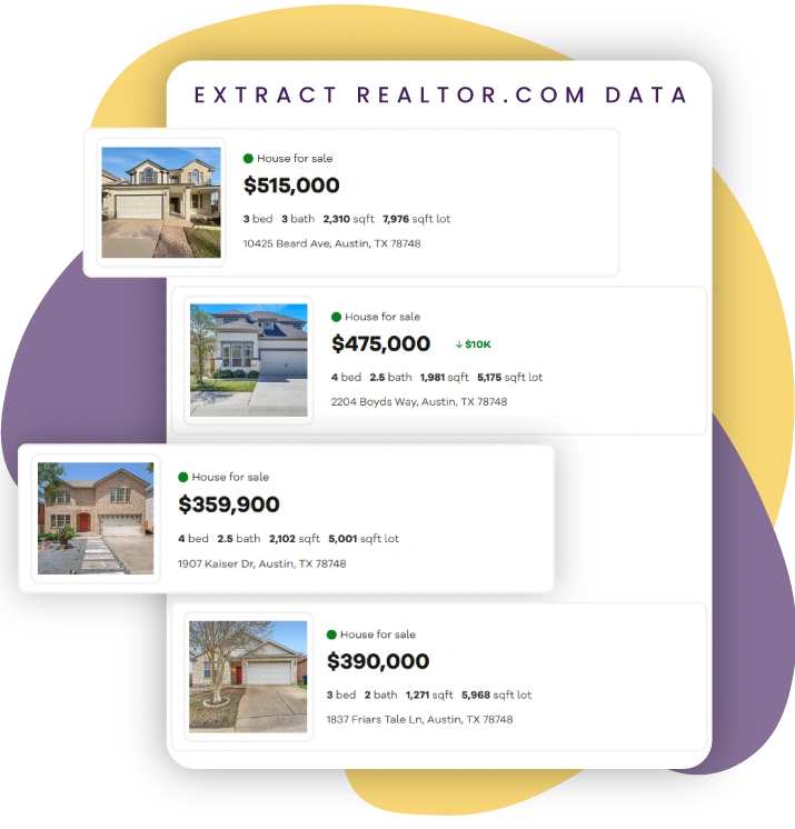 Extract Realtor.com Data